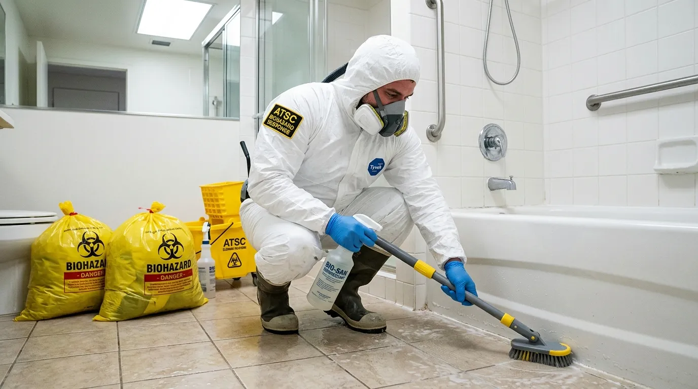 Decontamination equipment deployed for Blood Cleanup in Jefferson Valley-Yorktown